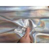 Chèvre métallisée holographique - Gris  - Maroquinerie - Cuir en Stock