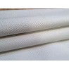 Peau de cuir de chèvre grainé - paillettes grises - blanc- Cuir en stock