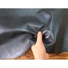 Peau de cuir de chèvre métallisé - bleu canard - Cuirenstock