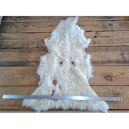 Peau de mouton lainé - CHOIX ÉCART - D - Cuir en Stock