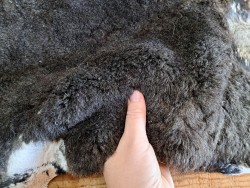 Peau de mouton lainé - CHOIX ÉCART - E - Cuir en stock