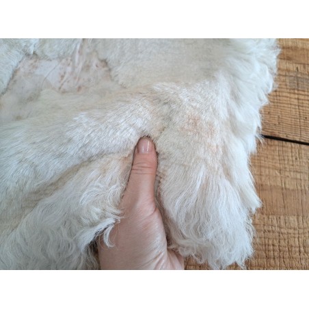 Peau de mouton lainé - CHOIX ÉCART - I - Cuir en stock