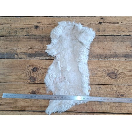 Peau de mouton lainé - CHOIX ÉCART - I - Cuir en Stock