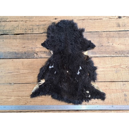 Peau de cuir de mouton lainé - Choix écart - J - Cuirenstock