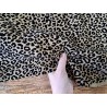 Peau de veau velours - grain léopard - sable - Cuir en Stock