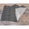 Peau de veau velours - grain léopard - sable - Cuir en Stock