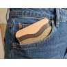 Kit prêt à coudre – Porte-cartes en cuir DIY - Le Précieux – Spécial débutant - Cuir en Stock