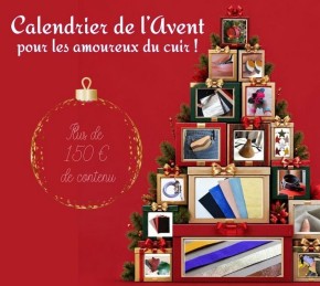 Calendrier de l’Avent Cuir 2026 – 24 surprises, cuirs & kits DIY - Cuir en Stock