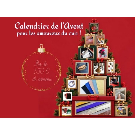 Calendrier de l’Avent Cuir 2026 – 24 surprises, cuirs & kits DIY - Cuir en Stock