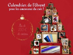 Calendrier de l’Avent Cuir 2026 – 24 surprises, cuirs & kits DIY - Cuir en Stock