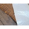 2 peaux de cuir de serpent - H - Cuir en Stock