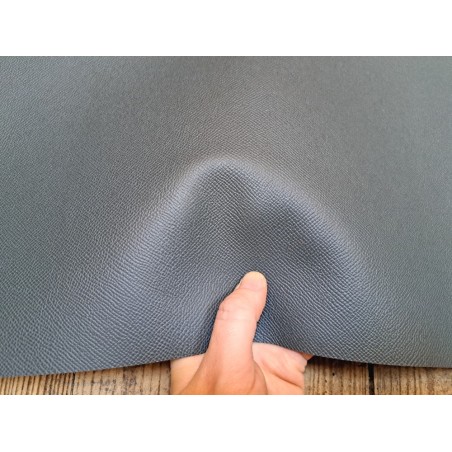 Demi-peau de cuir de vachette tannage ferme - gris - cuirenstock