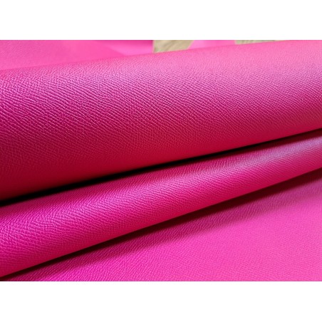 Demi-peau de cuir de vachette tannage ferme - pink - cuirenstock