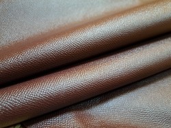 Demi-peau de cuir de vachette tannage ferme - châtaigne  - cuirenstock