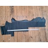 Demi-peau de cuir de vachette tannage ferme - vert sapin - cuir en stock