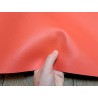 Demi-peau de cuir de vachette tannage ferme - corail - Cuirenstock