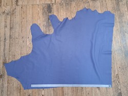 Peau de cuir de vache - ameublement - bleu lavande - Cuirenstock