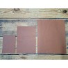 Morceau de cuir vachette grains naturels - BRUN - Cuir en Stock