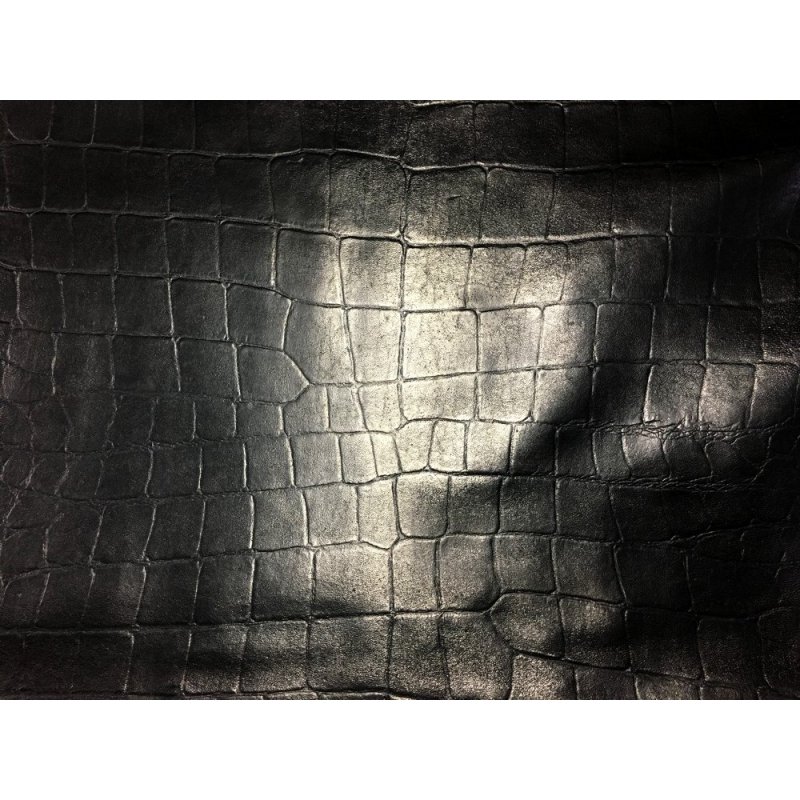peau de cuir de mouton gros grain crocodile Cuir en stock peau de cuir de mouton gros grain crocodile Cuir en stock
