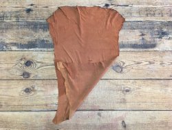peau d'agneau velours cognac cuirenstock