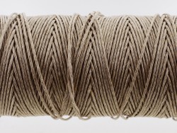 Bobine de fil de lin naturel tressé couture main maroquinerie Cuir en Stock