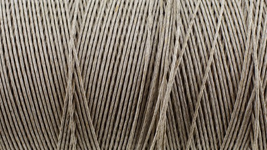 Bobine de fil de lin naturel tressé couture main maroquinerie sellerie Cuir en stock
