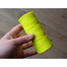 Fil ciré jaune fluo polyester 1mm coudre le cuir point sellier Cuir en Stock