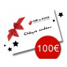 Chèque carte cadeau Cuirenstock 100 euros travail du cuir maroquinerie