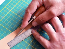 Outils pour l e travail du cuir - couture main - alène ronde Bohin - Cuirenstock