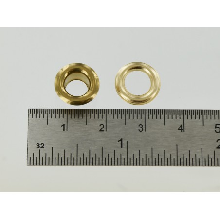 Lot De 100 œillets En Laiton Avec Rondelles - 6 Mm Argent - Pour Vêtements, Sacs, Tentes, Décoration