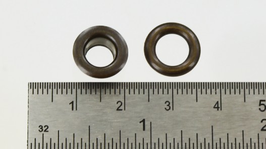 Œillet 11 mm laiton finition bronze - Cuirenstock