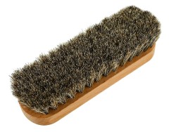 Brosse à reluire Trimadel pour cuir - Bois et crin de cheval naturel - Cuir en Stock