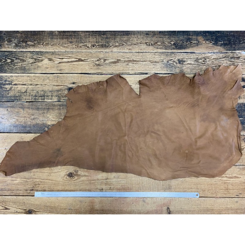 Peau de cuir de buffle naturel brun Cuir en stock Peau de cuir de buffle naturel brun Cuir en stock