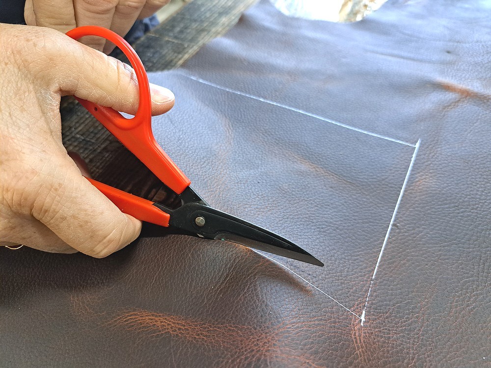 Rouleau à Ciseaux En Cuir Faithfull FAILCR8B - 8 Poches - Ceinture à Outils Pour Artisan