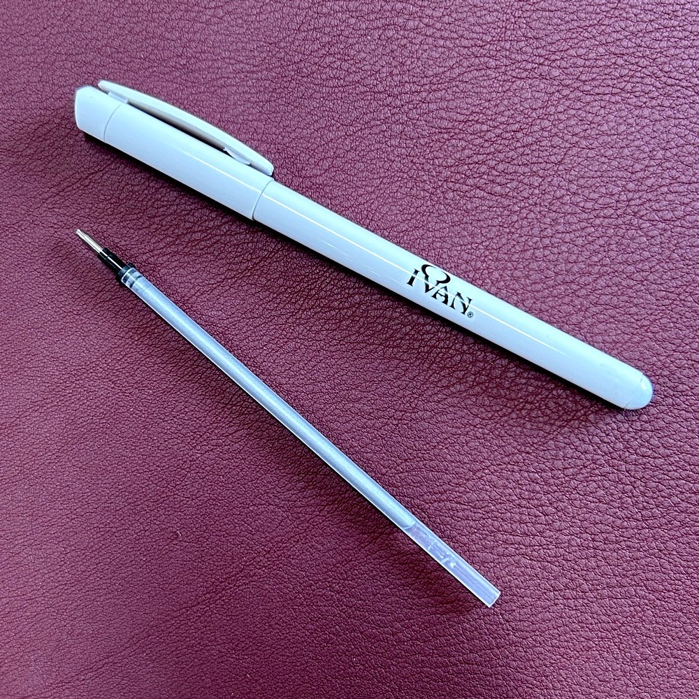 12 Stylos De Marquage Invisible Pour Vêtements Et Cuir - Effaçables à L'air Ou à La Vapeur, Lignes Claires, Bois Naturel - 13