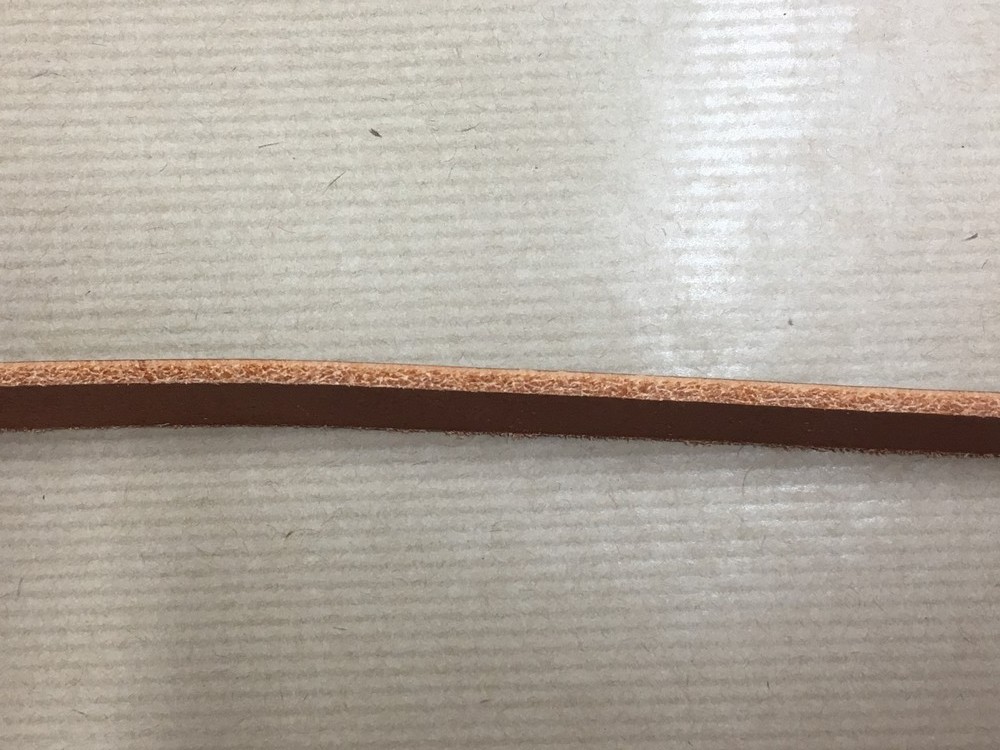Sangle Plate En Cuir Véritable Tressé - 1 Mètre, Largeur 15 Mm, Couleur Marron Clair Antique | Idéale Pour Bijoux, Artisanat, Laisses