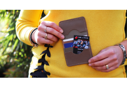 Porte-cartes Su.B En Cuir Véritable - 6 Crochets, Poche Extérieure, Idéal Pour Clés De Voiture Et Cartes - Sarcelle