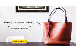 TUTO : Fabriquer un sac cabas en cuir (patron gratuit)